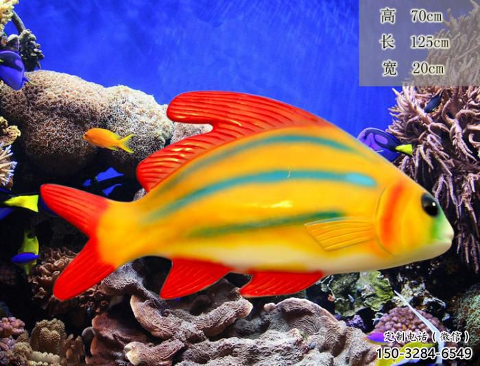 風景區玻璃鋼金魚雕塑 售樓處廣場雕塑 仿古擺件