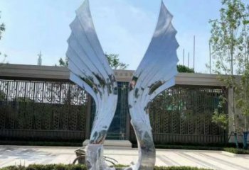 戶外翅膀雕塑，公園歐式雕塑，公園工藝