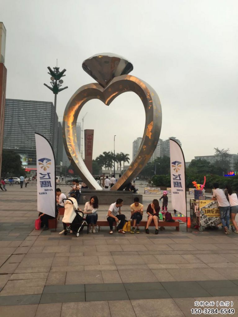 草地戒指雕塑 現代校園小品 大型雕塑 草地戒指雕塑 現代校園小品 大型雕塑