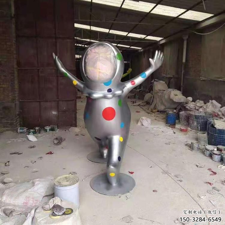 草地福娃雕塑 現(xiàn)代校園體育雕塑 大型奧運雕塑