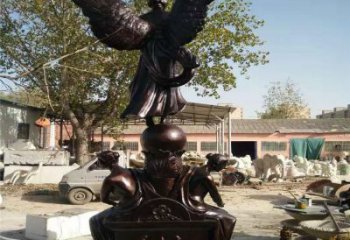 步行街和平女神雕塑 游樂(lè)場(chǎng)人物雕塑 鑄造歐式雕塑