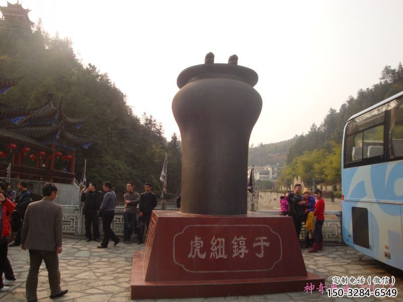中式古幣雕塑 啞光銅幣雕塑 游樂場(chǎng)雕塑