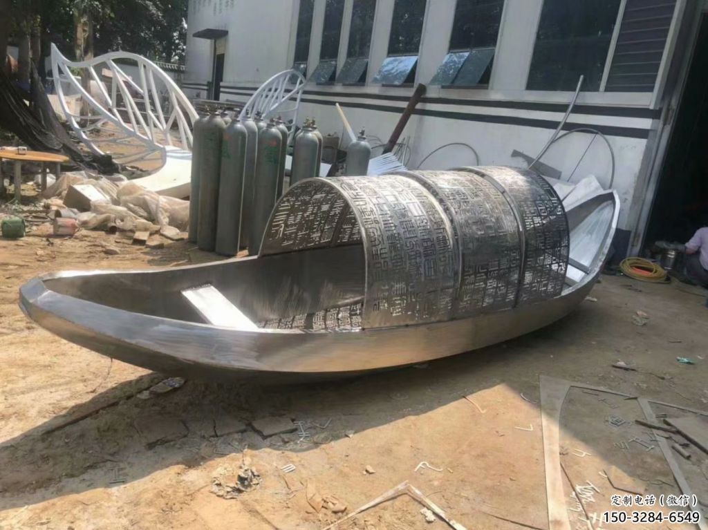 房地產揚帆雕塑 現代風帆雕塑 幾何遠航雕塑