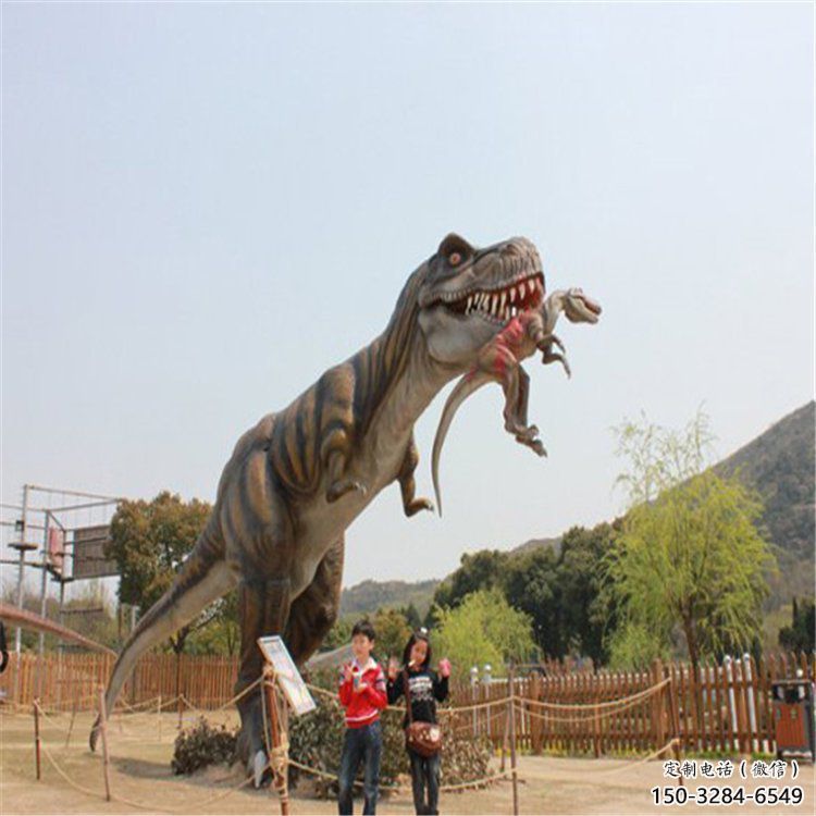 景區恐龍雕塑常用，公園小品，玻璃鋼恐龍雕塑生產商
