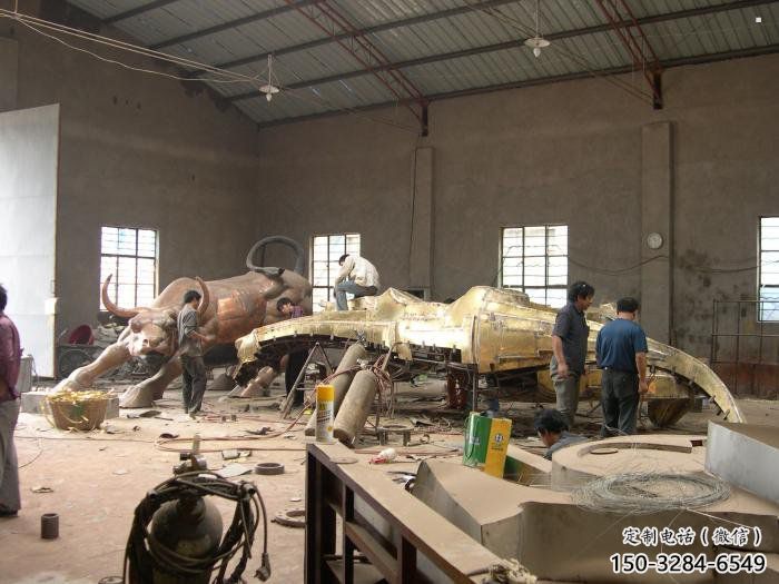 景觀恐龍雕塑生產，景區案例，景觀幾何恐龍雕塑制作