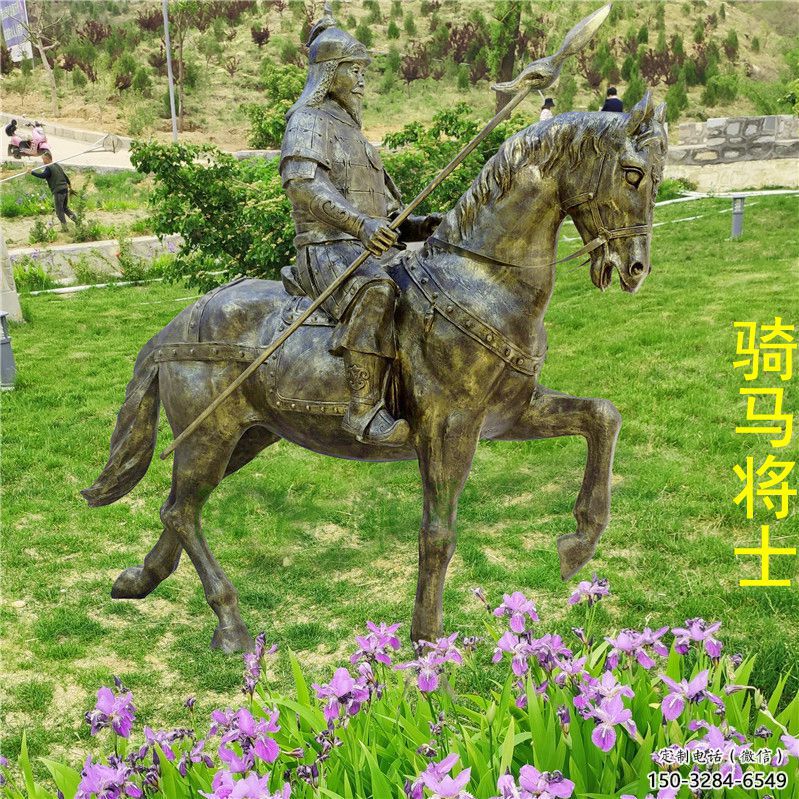 張飛雕塑