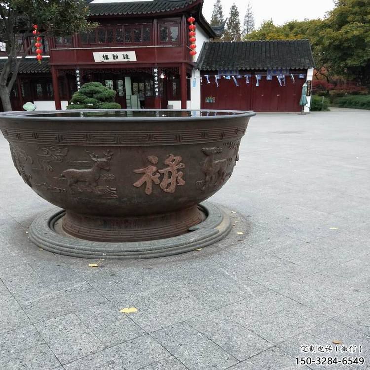 福祿太平缸雕塑