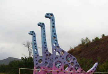 鏤空主題恐龍雕塑生產(chǎn)，透雕系列，戶外恐龍雕塑生產(chǎn)商
