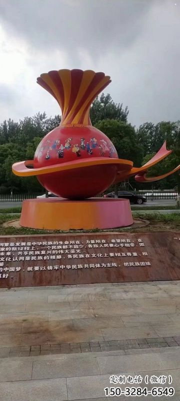 花瓶雕塑供給，藝術(shù)雕塑，玻璃鋼花瓶雕塑供求
