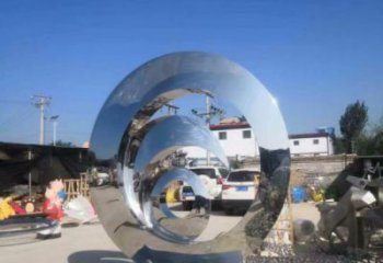 圓鏡雕塑制作，公園小品，不銹鋼圓鏡雕塑優選