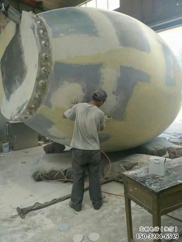 大型大鼓雕塑