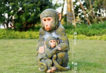 杏花嶺園林猴子雕塑