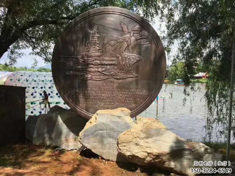內江城堡文化浮雕專供，景區雕塑，城堡浮雕提供