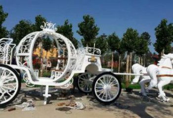 寶雞廣場馬車雕塑