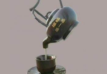 延安玄關懸壺雕塑