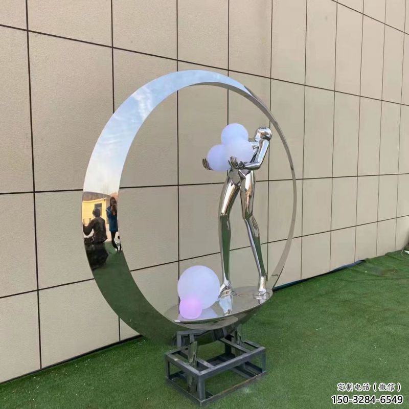 合川仙子雕塑展品，公園小品，景觀圓環仙子雕塑生產商